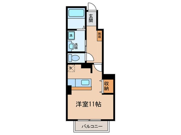 フリーデ＆ミツヤⅡの物件間取画像